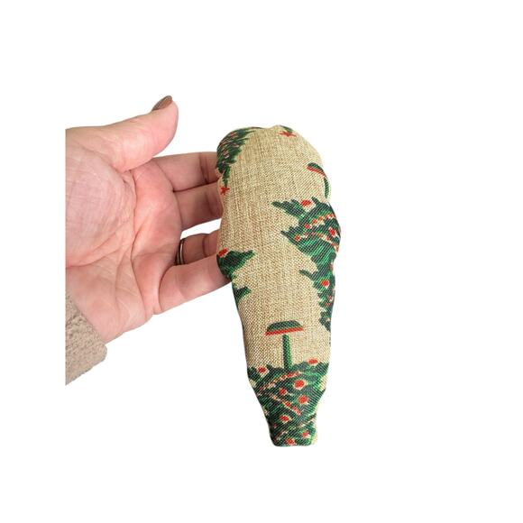 Lele Sadoughi NWT Vintage Pine Knotted Christmas Headband with Dust Bag - Picture 4 of 9